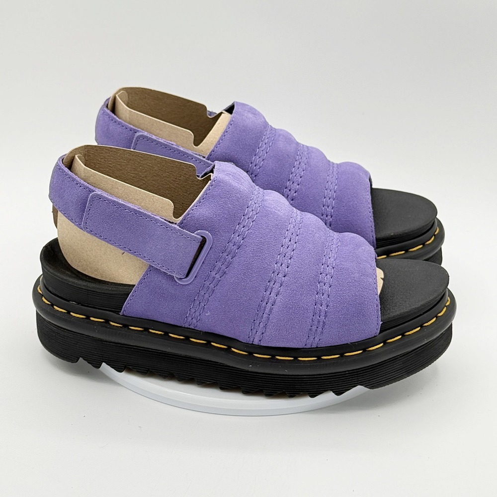 Dr Martens Kole Slingback Mule Sandal 'Twilight Purple' / Size 6 Womens / New
